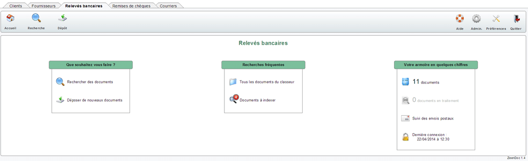 Zeendoc pour les documents comptables