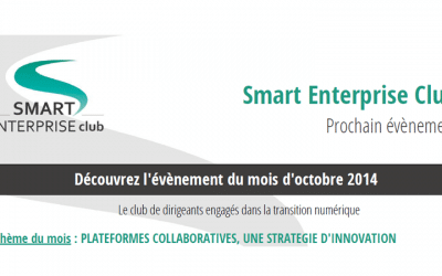 Plateformes collaboratives, une stratégie d’innovation – Atelier Smart Enterprise Club