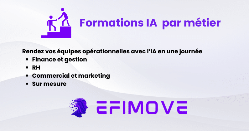 Formations IA par métier